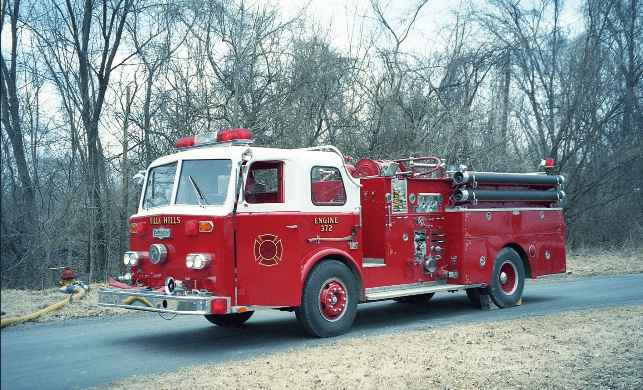 Engine 372 — Road Shot