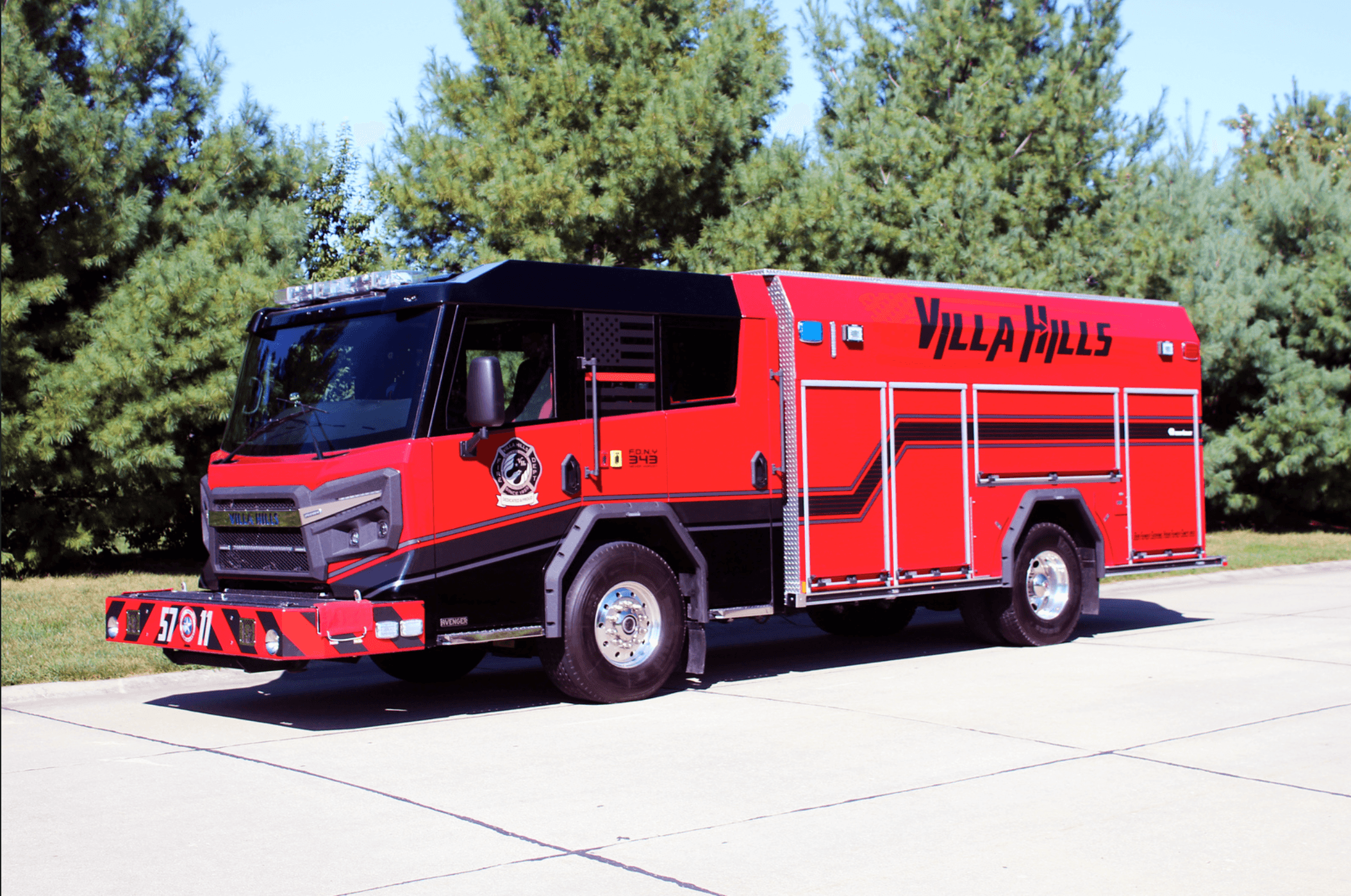 Engine 5711 — Side View