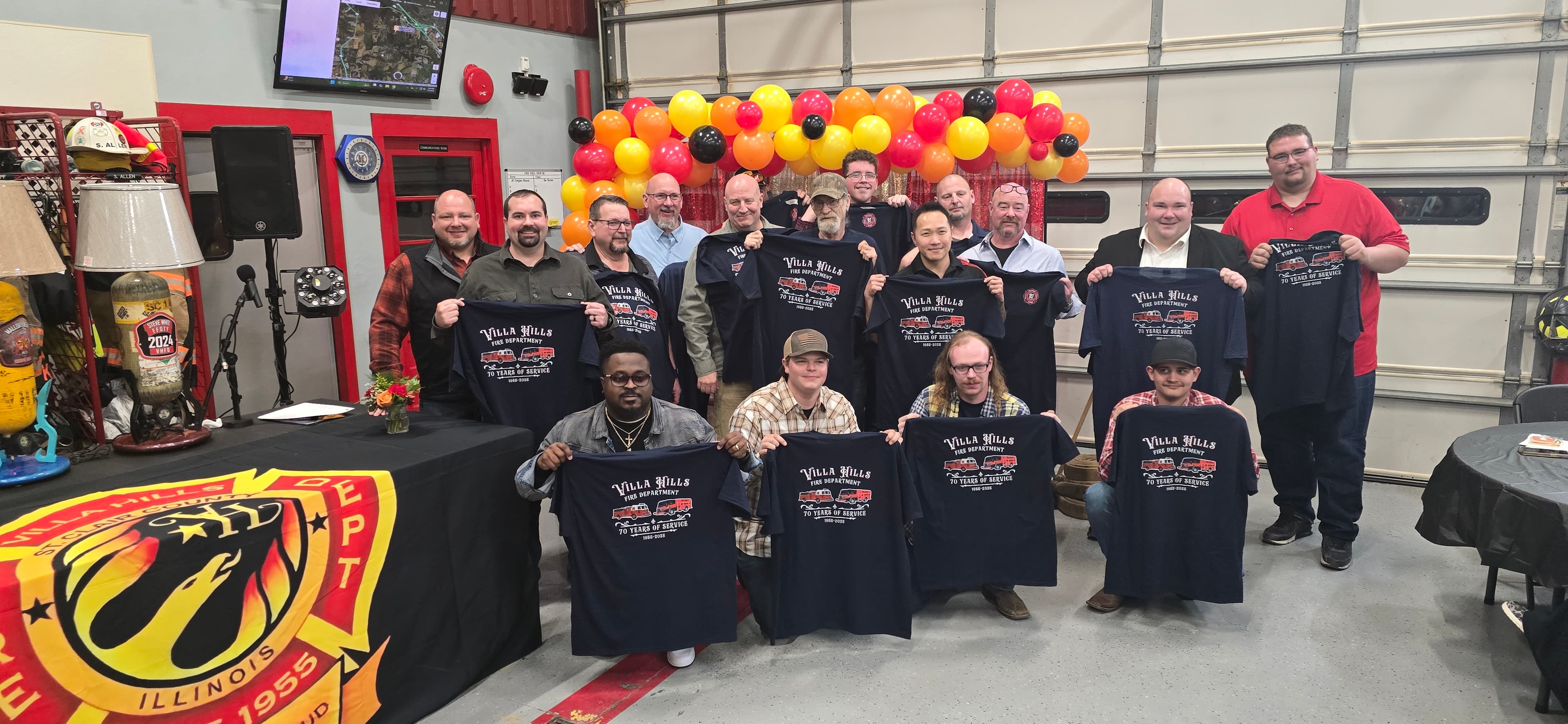 Villa Hills Fire Department team